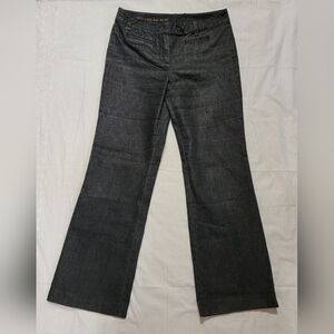 Women's Talbots Heritage Bootcut Jeans, Black, Size 8P/29, Pre-Owned